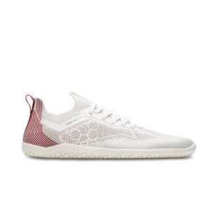 Vivobarefoot Primus Lite Knit Womens Off White/Burgundy